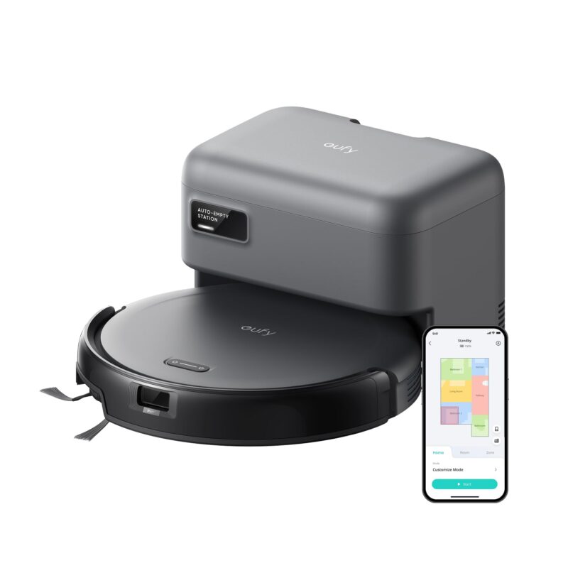 eufy Omni C20 Robot Vacuum and Mop Combo | 7000Pa Suction, Self-Emptying, Auto Mop Wash & Dry, Ultra-Slim, All-in-One Cleaning Station - Image 2