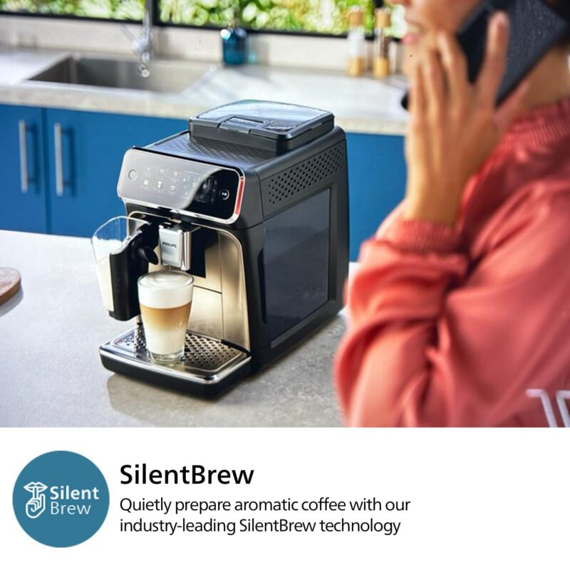 Philips 2200 Series EP2220/10 – Fully Automatic Espresso Machine with Pannarello Frother, Ceramic Grinder & AquaClean Filter (Matte Black) - Image 34