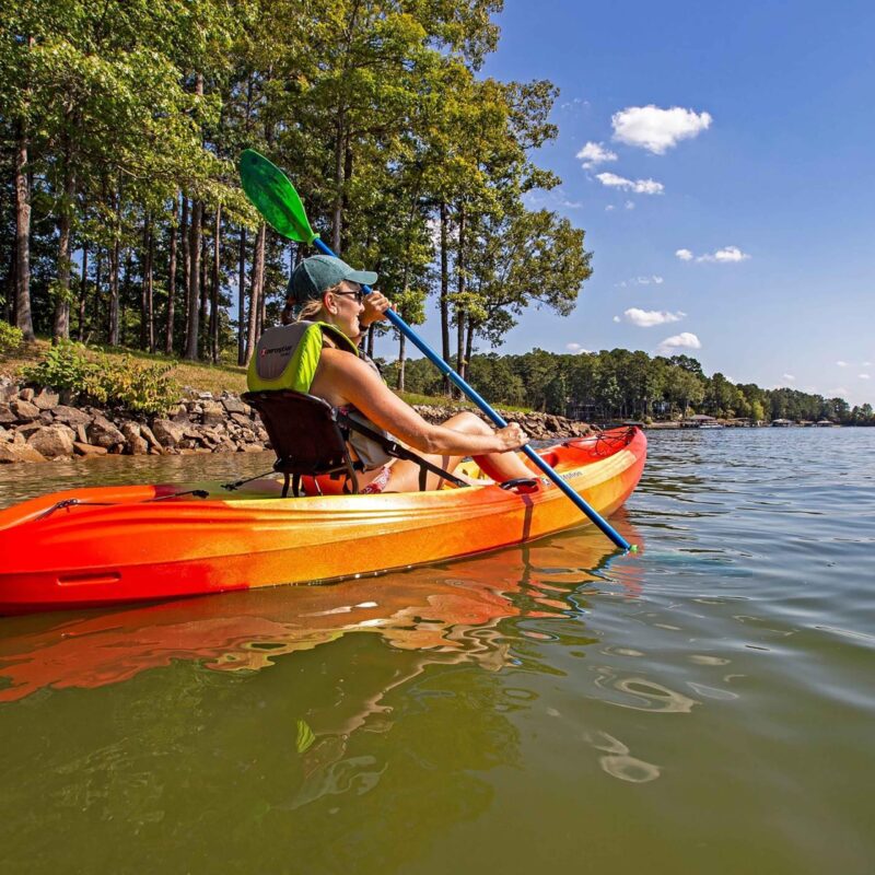 Perception Tribe 11.5′ Sit-On-Top Recreational Kayak – Adjustable Framed Seat & Ample Front/Rear Storage (Dapper) - Image 6
